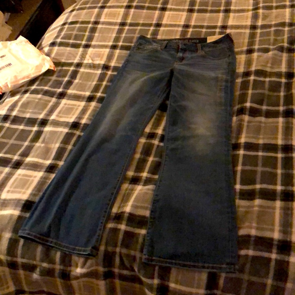 NWT American eagle jeans favorite boyfriend 10